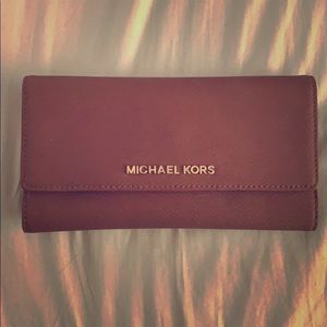 Tri Fold Leather Michael Kors Wallet